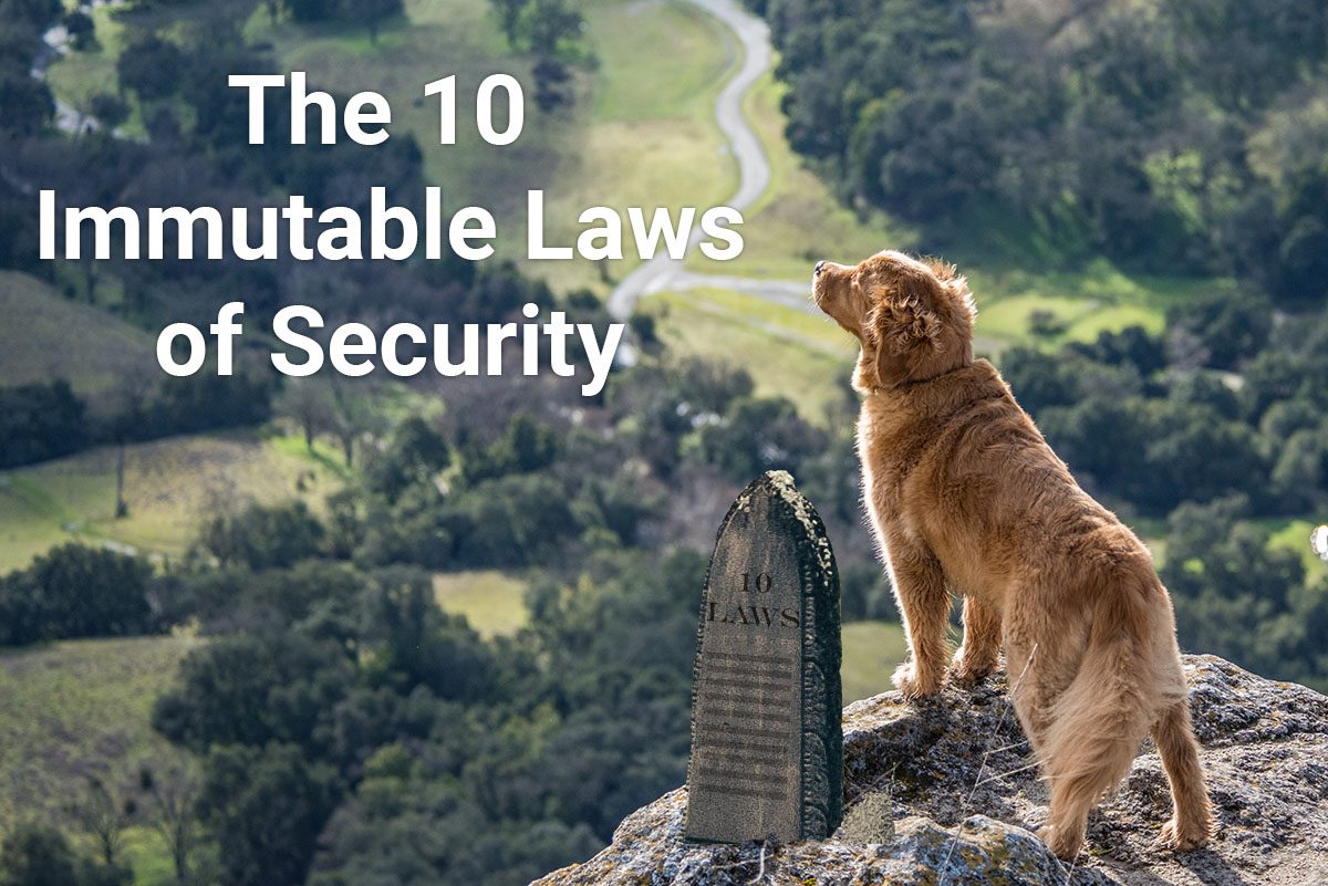 The 10 Immutable Laws of Security