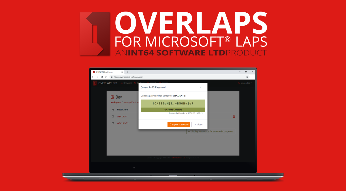 OverLAPS UI for Microsoft LAPS