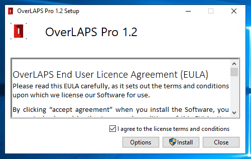 OVERLAPS Pro 1.2 EULA