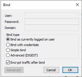 Set the Server Binding Information