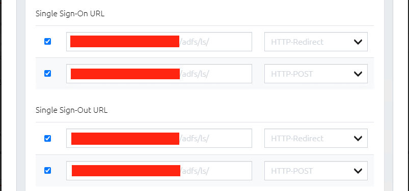 Identity Provider - Single Sign-On and Log-Out Endpoints